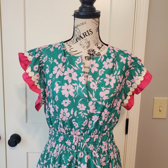 Gorgeous Floral Midi Dress-NWT - Picture 5 of 15